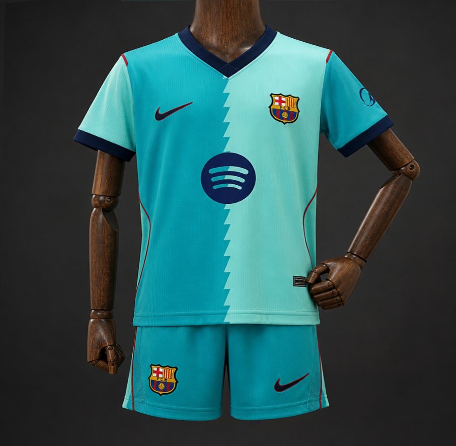 26/27 Ensemble Enfant Barcelone Third - 2-3 ans