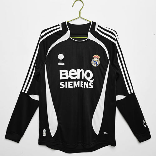 2006-2007 Maillot Retro Real Madrid Third  Manches Longues