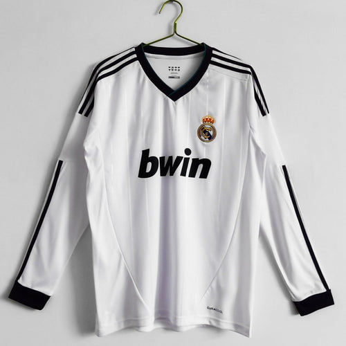 2012-2013 Maillot Retro Real Madrid Domicile   Manches Longues