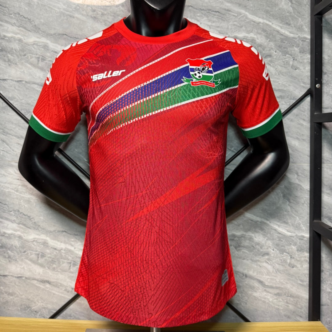 Maillot 25/26 Gambia red player