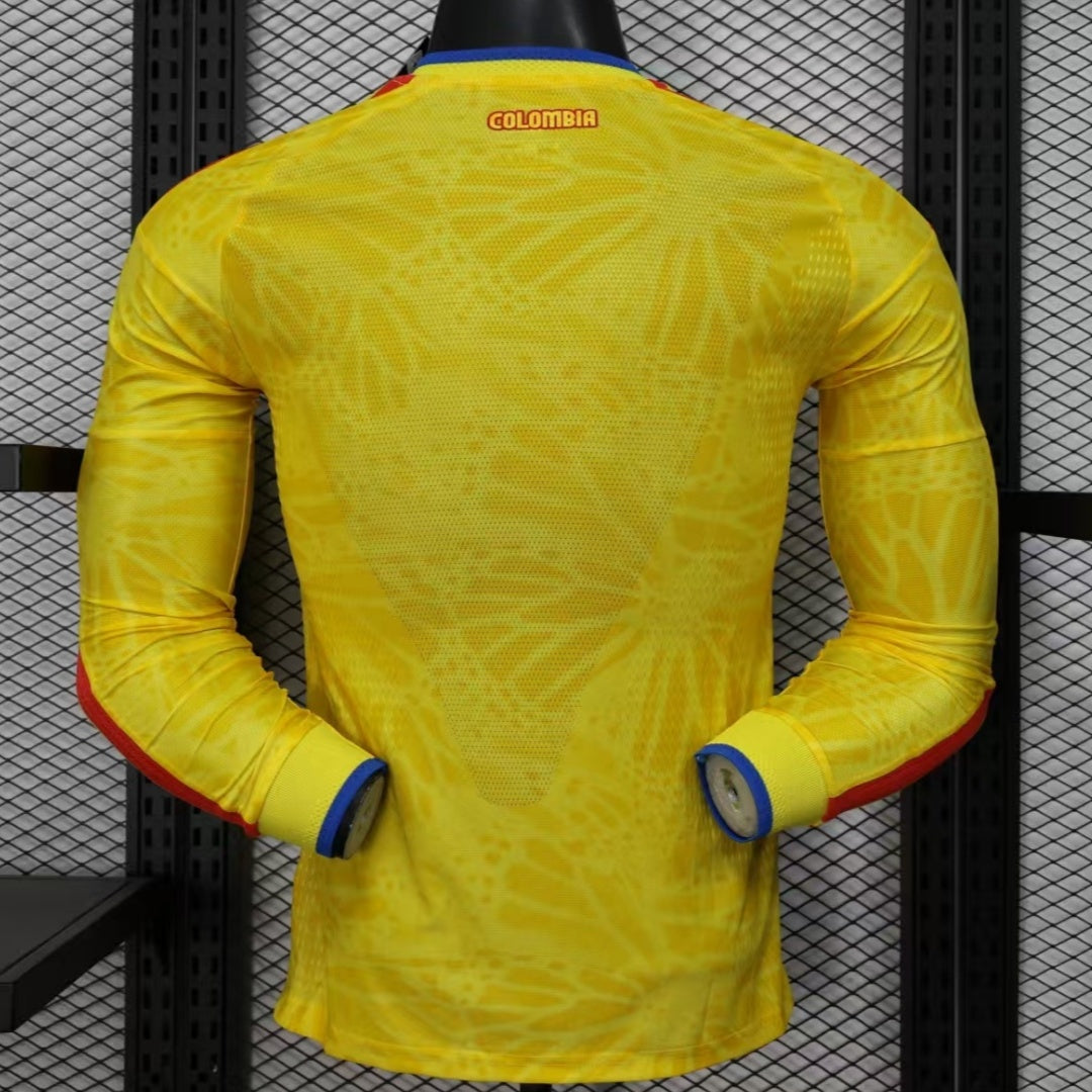 Maillot 25/26 Colombie Domicile player  Manches Longues