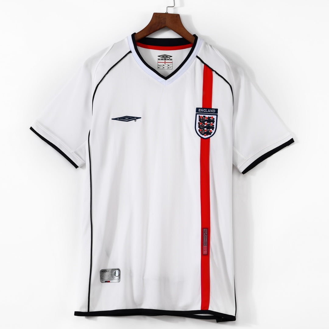2001-2003  Maillot England Domicile  Retro