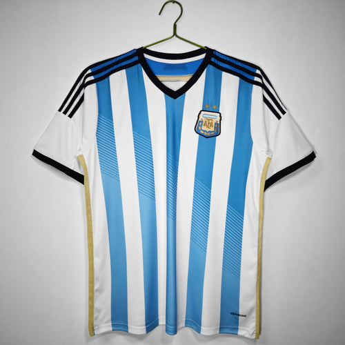 2014 Maillot Argentine Domicile Retro