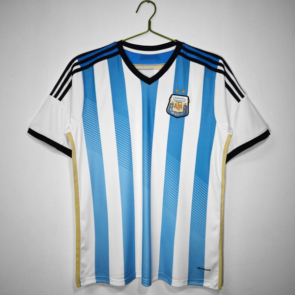 2014 Maillot Argentine Domicile Retro