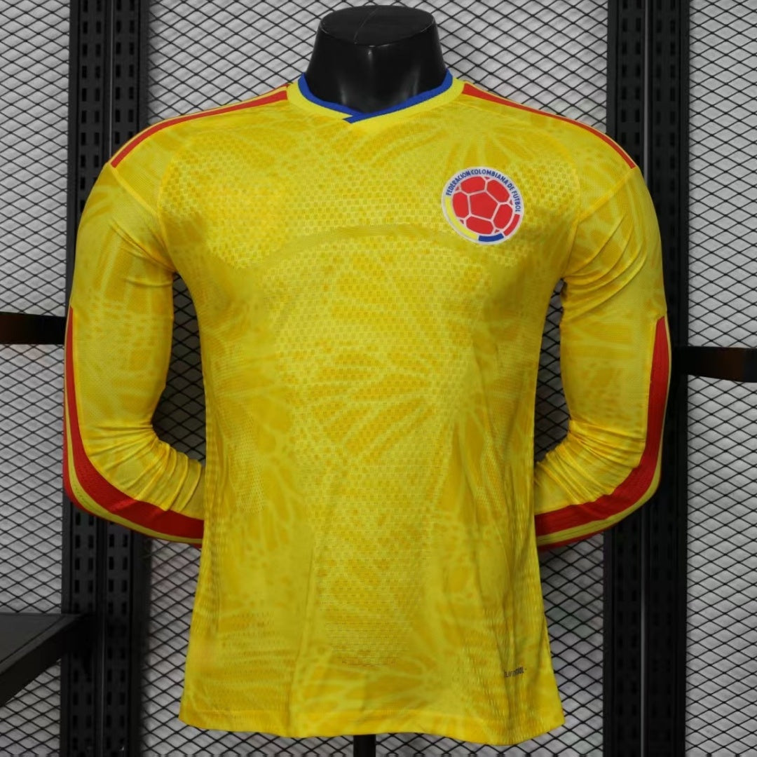 Maillot 25/26 Colombie Domicile player  Manches Longues