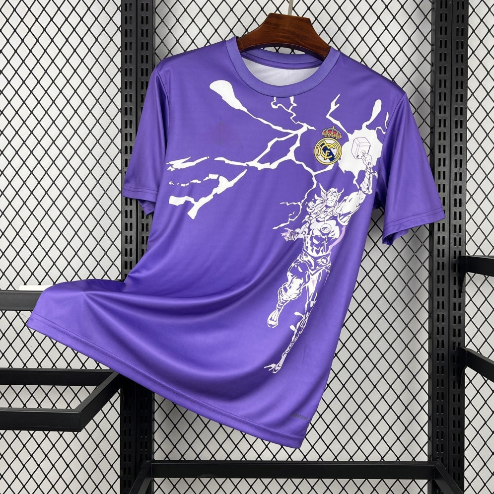 25/26 Maillot Real Madrid  Spécial violet