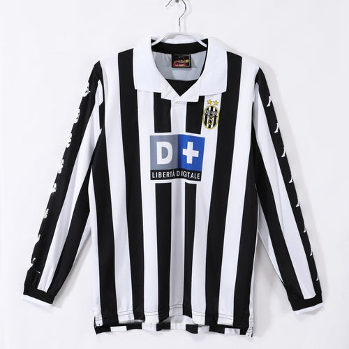 1999-2000 Maillot  Juventus Domicile Retro Manches Longues