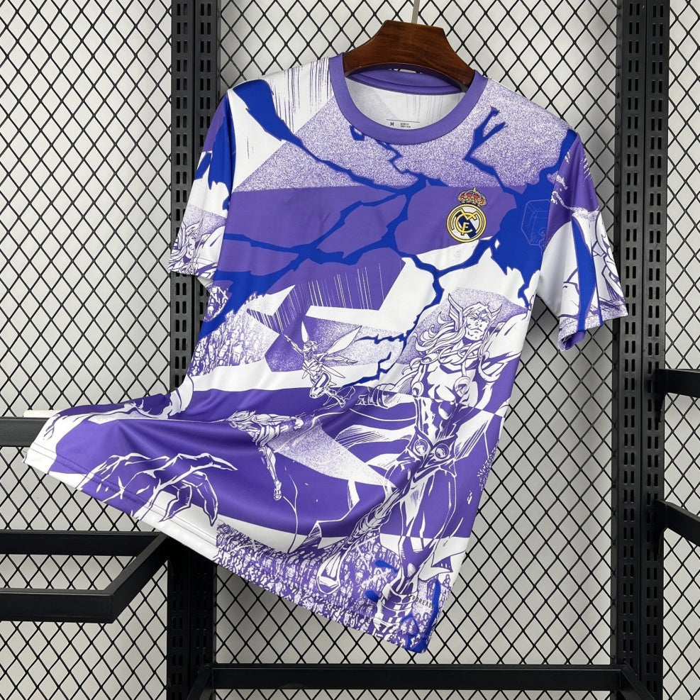 25/26 Maillot Real Madrid  Spécial violet