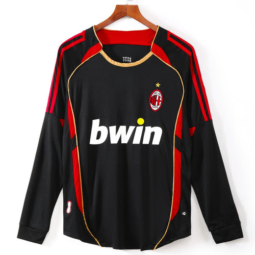 2006-2007 Maillot Retro AC Milan Third Manches Longues