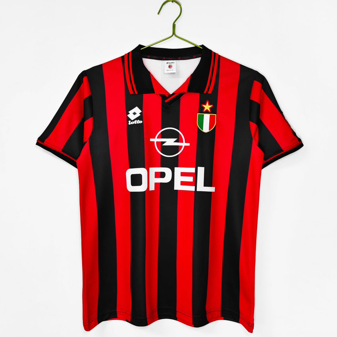 1996-1997 Maillot AC Milan Domicile Rétro