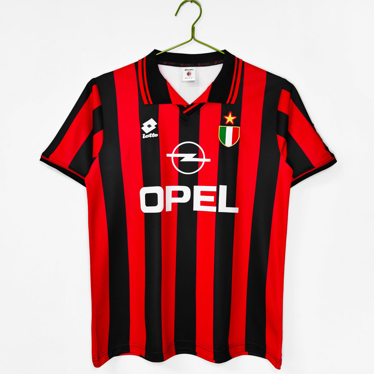 1996-1997 Maillot AC Milan Domicile Rétro