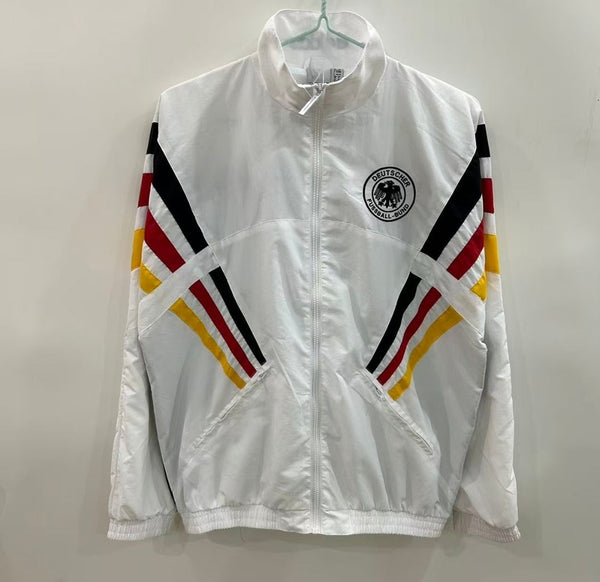 Veste coupe-vent réversible  Allemagne white